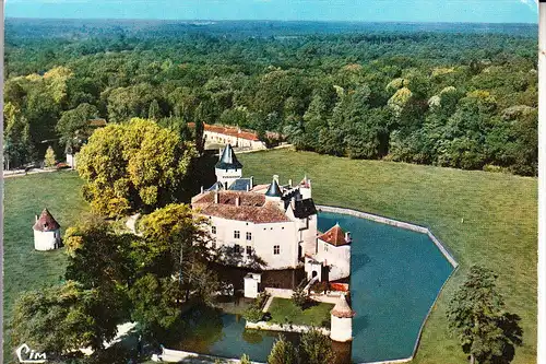 F 33650 LA BREDE, Chateau, vue airienne, CIM-Macon