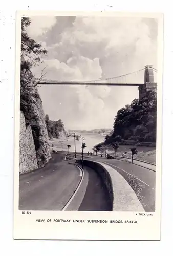 UK - ENGLAND - BRISTOL - BRISTOL City, Portway under Suspension Bridge