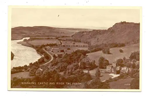 UK - SCOTLAND - PERTHSHIRE - PERTH, Kinfauns Castle, River Tay