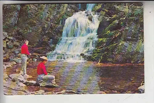 BERUFE - FISCHEN / ANGELN, Buttermilk Falls, New Jersey, USA