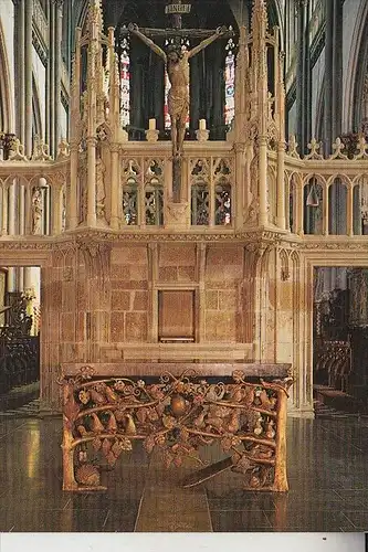 4232 XANTEN, St. Victor Dom, Bronzealtar