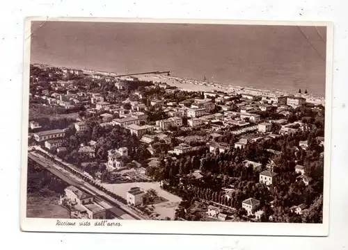 I 47838 RIMINI, Vista dall' aereo, 1947