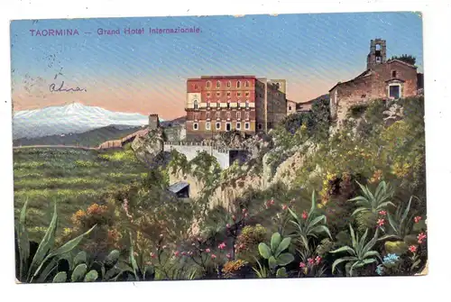 I 98039 TAORMINA, Grand Hotel Internazionale, 1927