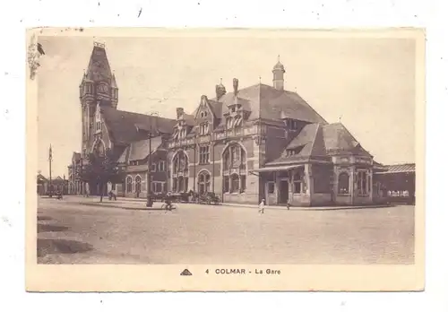 F 68000 COLMAR, La Gare / Station / Bahnhof, 1932