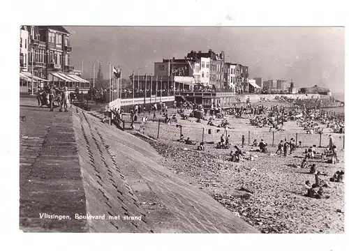 VLISSINGEN, Boulevard, Strand, 1961