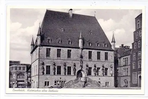 4500 OSNABRÜCK, Altes Rathaus, 1956