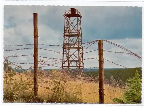 ZOLL - GRENZE, Zonengrenze DDR im Harz, 1964