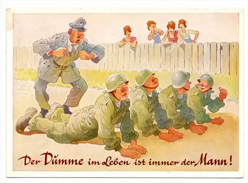 MILITÄR - BUNDESWEHR - HUMOR