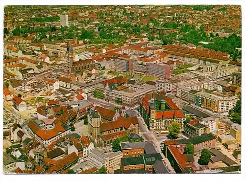 3300 BRAUNSCHWEIG, Luftaufnahme, 1960