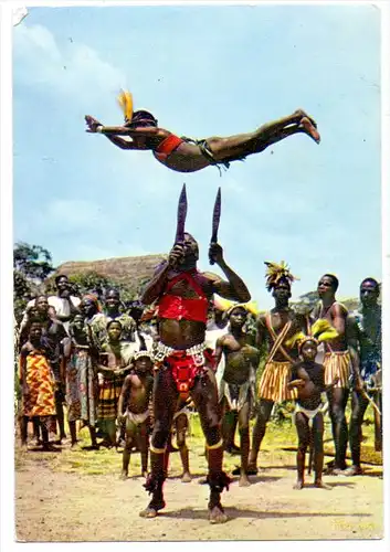 CAMEROUN / KAMERUN, Knife Dance