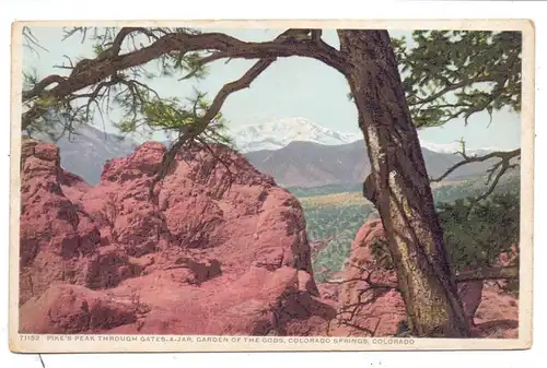 USA - COLORADO - COLORADO SPRINGS, Pike's Peak