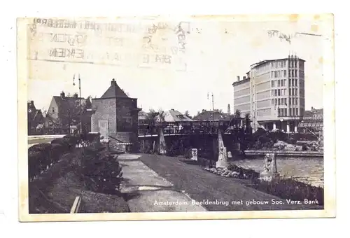 AMSTERDAM, Beeldenbrug, Soc. Verz. Bank