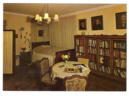 5340 BAD HONNEF - RHÖNDORF, Adenauer-Haus, Sterbezimmer