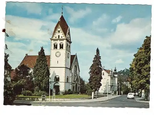 5340 BAD HONNEF, Ev. Kirche im Kurviertel