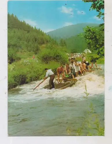 FLÖSSEREI / RAFTING, Auf der Wilden Rodach im Frankenwald