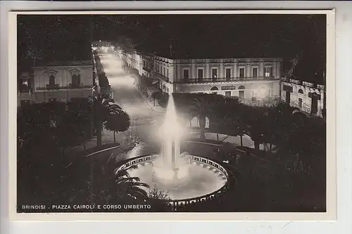 I 72100 BRINDISI, Piazza Cairoli e Corso Umberto