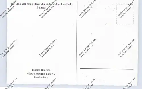 MUSIK - KOMPONISTEN, GEORG FRIEDRICH HÄNDEL, Porträt von Thomas Hudeson