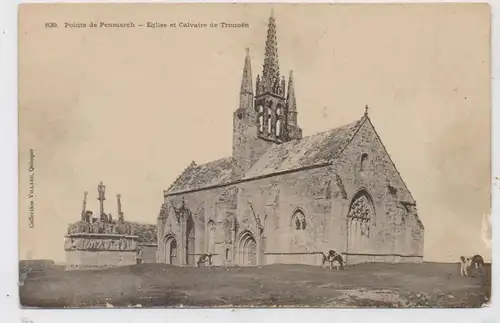 F 29120 SAINT - JEAN - TROLIMONT, Eglise de Tronoen