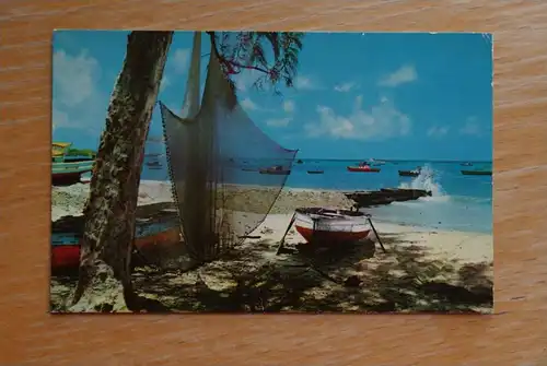 BARBADOS, Fishing Nets, Oistins Bay