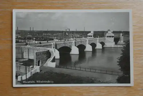 NL - LIMBURG - MAASTRICHT, Wilhelminabrug 1942