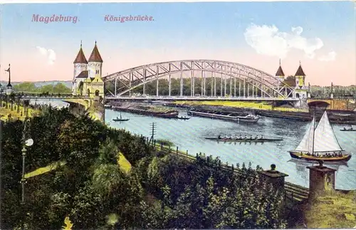 0-3000 MAGDEBURG, Königsbrücke, Wassersport - Rudern / Rowing