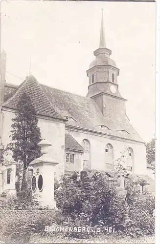 5423 REICHENBERG, Kirche, Photo-AK, ex-Sammlung Kunsthalle Mannheim