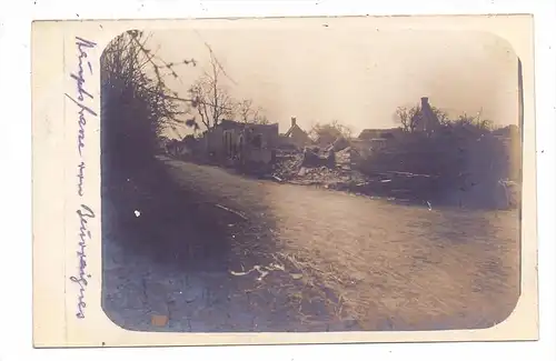 F 80700 BEAUVRAIGNES, 1.Weltkrieg, Photo-AK 1915, Schützengraben in Beauvraignes