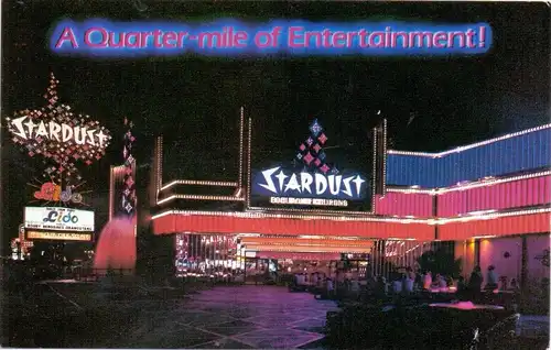 USA - NEVADA - LAS VEGAS, STARDUST, Home of "Lido de Paris"