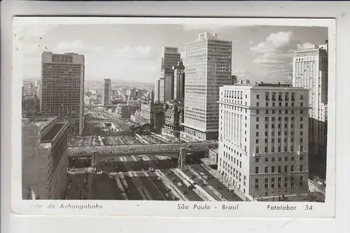 BRASILIEN - SAO PAULO, Vale do Anhangabahu,1957