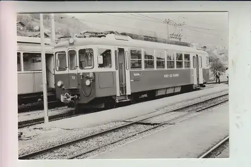 EISENBAHN - SCHWEIZ - Photo - CEV TW72 in Blonay