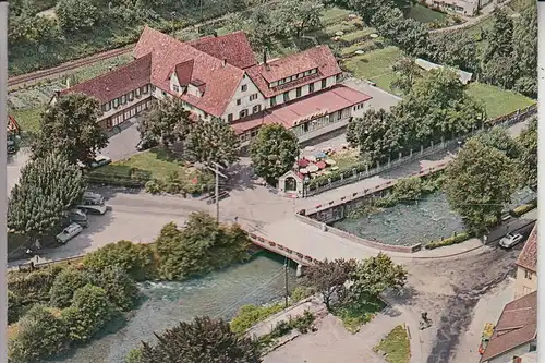 7545 HÖFEN an der Enz, Hotel  "Zum Ochsen" 1963 Luftaufnahme