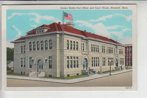 USA - MINNESOTA - MANKATO, Post Office & Court House, Teich