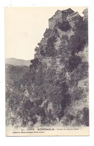 F 20218 MOROSAGLIA, CORSE 2A, Patrie de General Paoli