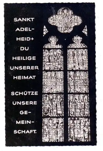 5300 BONN - BEUEL, St. Josephs-Kirche, Adelheidisfenster