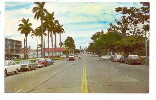 PUERTO RICO - SAN JOSE, Paseo Colon,.US-Car Oldtimer