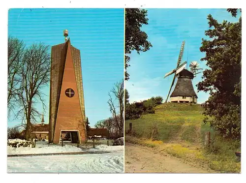 WINDMÜHLEN / Mills / Molen / Moulin - ST. MICHAELISDONN, Hoper Mühle