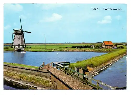 WINDMÜHLEN / Mills / Molen / Moulin - TEXEL, Poldermolen