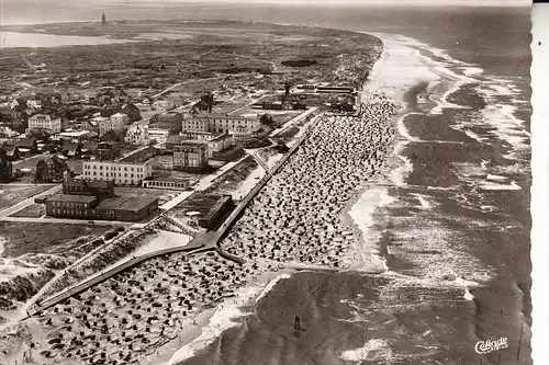 2946 WANGEROOGE, Luftaufnahme, 1958