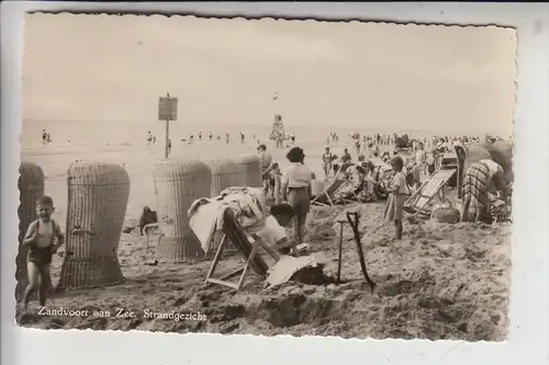 NL - NORDHOLLAND - ZANDVOORT, Strandgezicht, 1958