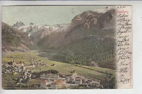 CH 6390 ENGELBERG, Ortsansicht 1901