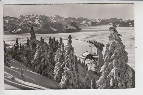 CH 6353 WEGGIS, RIGI Staffelhöhe, Pension Edelweiss 1955