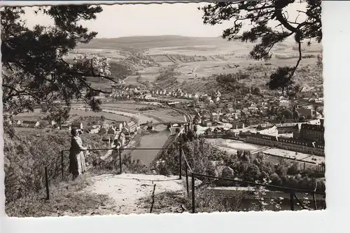 5521 ECHTERNACHERBRÜCK, Blick nach Luxemburg, 1961