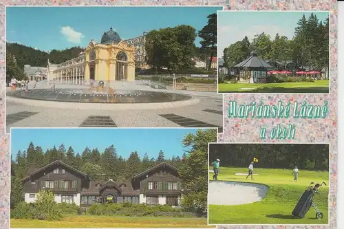 SPORT - GOLF - Mehrbildkarte - Marianske Lazne / CSR