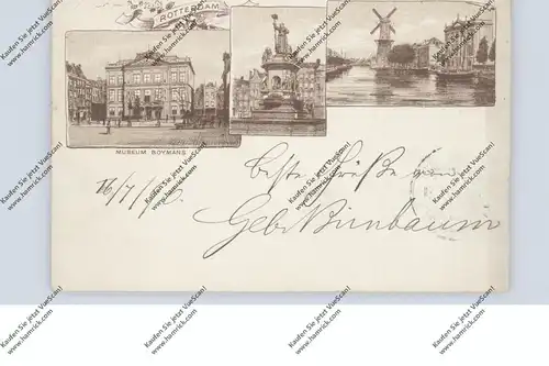 ZUID-HOLLAND - ROTTERDAM, Gruiten uit 1896