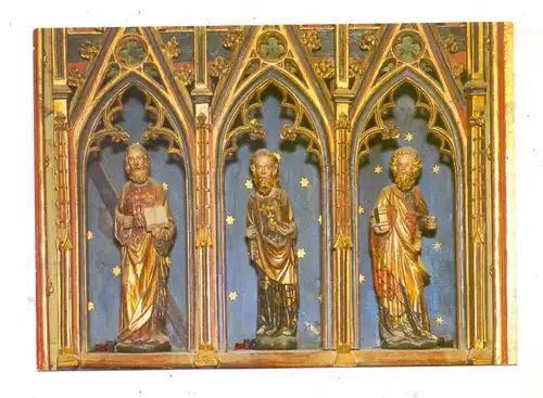 5238 HACHENBURG - MARIENSTATT, Zisterzienser Abtei, Ursula-Schrein, Apostelfiguren