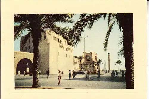 LIBYEN - TRIPOLI, Castle Square