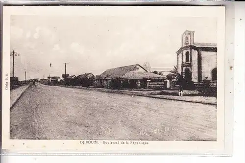 DSCHIBUTI / DJIBOUTI - Boulevard de la Republique