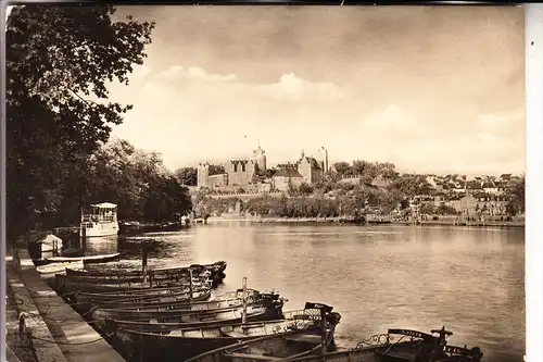 0-4350 BERNBURG, Blick auf das Schloß, 1960