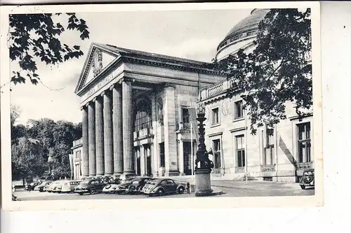 6200 WIESBADEN, Kurhaus, PORSCHE 356,Cabrio, VW-Käfer, 1957