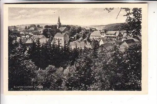 0-4306 HARZGERODE - GÜNTERSBERGE, Panorama